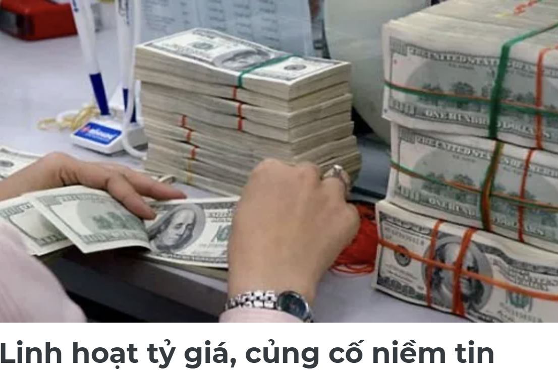 Linh hoạt tỷ giá, củng cố niềm tin