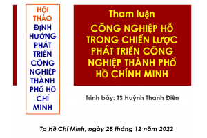 Tham luận tại Hội thảo Quốc tế 