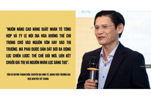 Kiến tạo mô hình tăng trưởng tự chủ và nâng cao năng suất quốc gia