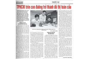 TPHCM trên con đường trở thành đô thị toàn cầu