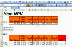 Hàm tài chính thông dụng với Excel