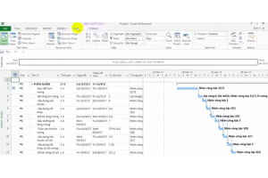 Hướng dẫn quản lý dự án bằng Project